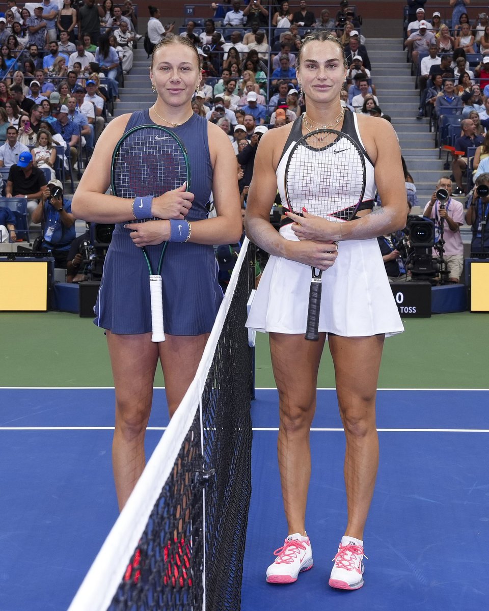 Levanten la 🖐 los que están viendo la final del US Open: Anisimova vs. Sabalenka.