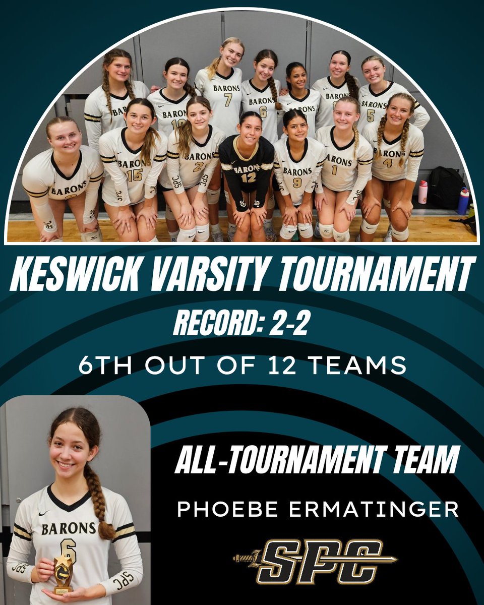 St Petersburg Catholic - Lady Baron Volleyball tweet media