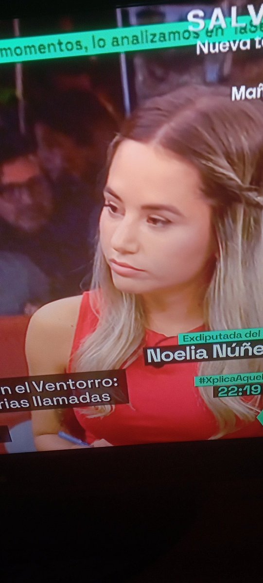 MerRP3's tweet image. ¿Qué hace ésta de tertuliana en ningún canal? Da vergüenza ajena. Estará haciendo currículum que se le quedado pelao.  #XplicaAquelarre