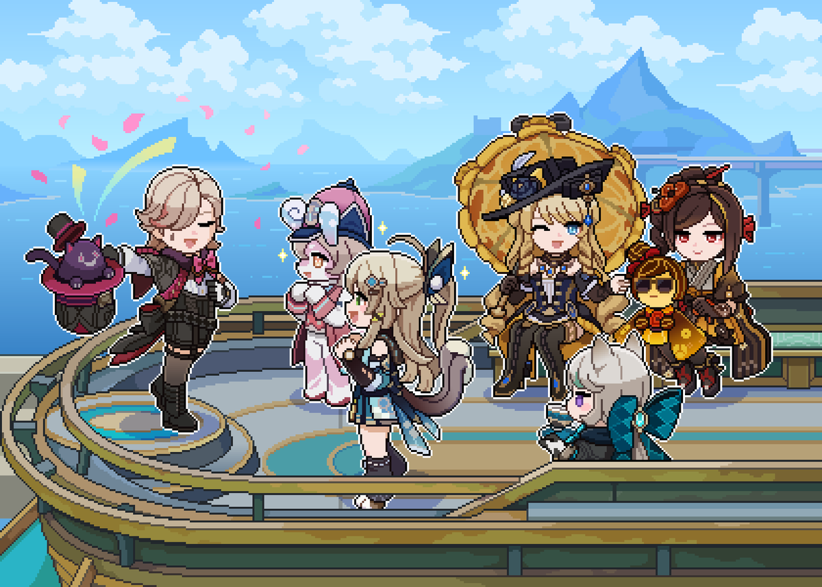 PPyok_1017's tweet photo. Navia Line🚤
#GenshinImpact #Lyney #Lynette #Kirara #Navia #Chiori https://t.co/OewAYOZr8L