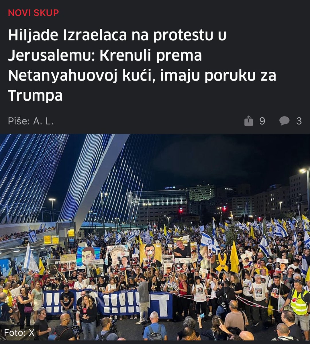 DraganMiokovich's tweet photo. Zbog ovoga uvijek kada spominjem užasni zločin genocida u Palestini, naglašavam da to planira, koordinira i vodi režim na čelu sa zločincem Natanjahuom.
#nogeneralization https://t.co/ICTSZkRyAw