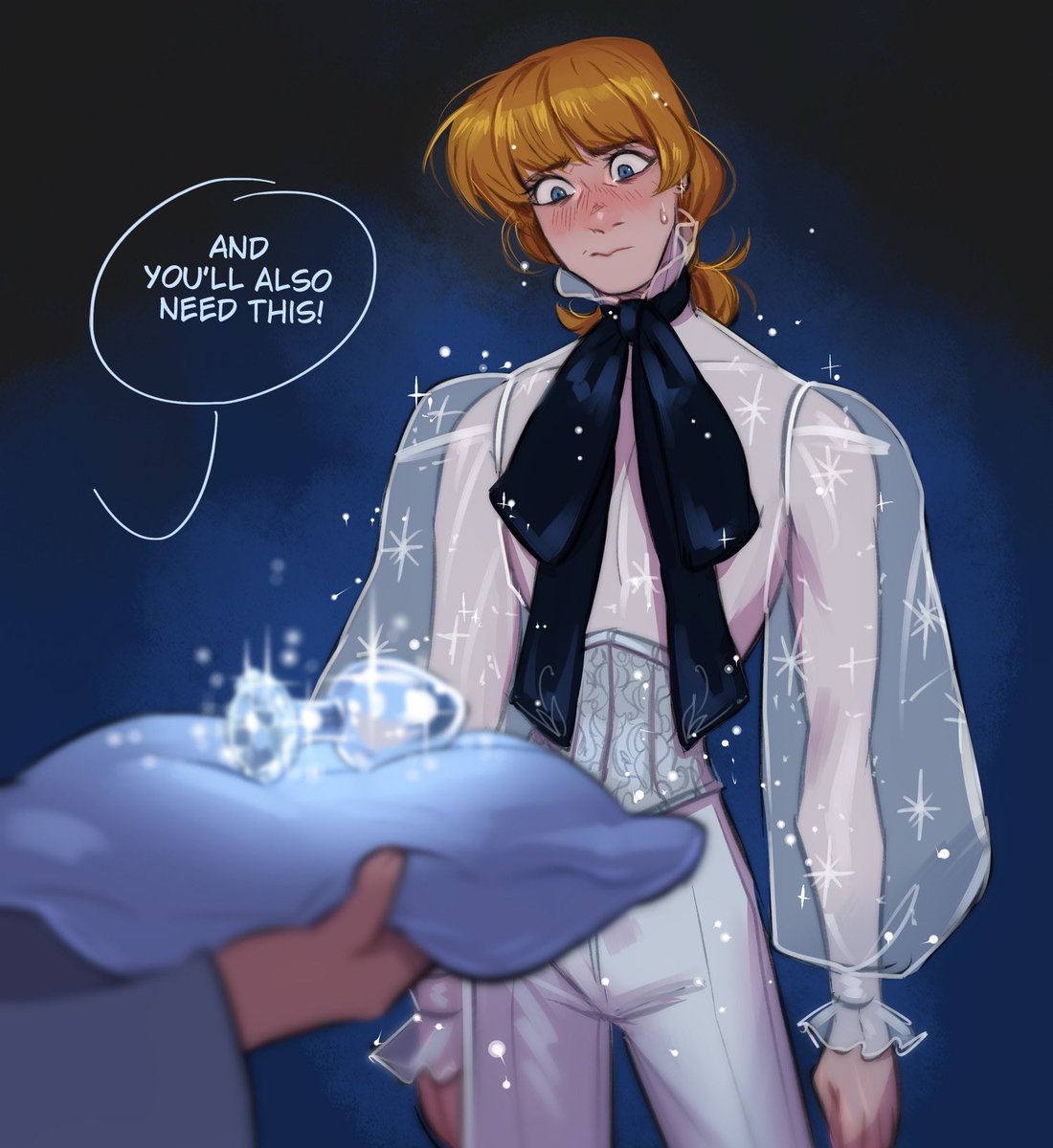 Ripushko's tweet photo. Femboy Cinderella 🫣🤍
#rule34 https://t.co/GdaItm15It