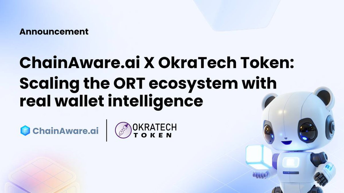 ChainAware.ai x Okratech Token (ORT) 🤝

We’re partnering with <a href="/Ortcoin1/">Okratech Token (ORT)</a> — a utility-first Web3 token powering products like Bullshot, a next-gen meme token launcher built for real traction.

Backed by a community of over 300K users and listed on top exchanges like