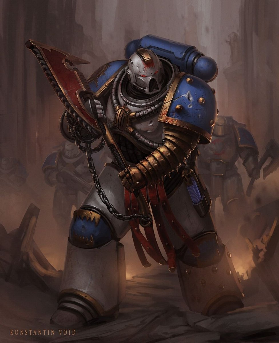CChad23's tweet photo. Loving Space Marine 2's patch 10 so far. Lot of cool stuff, love the new stratagem missions even though its rough to do with randoms. But waiting for Astartes mod to be updated for patch 10. Tried to recreate Kharn in base game and think he looks good. https://t.co/pDGu6MTT3a
