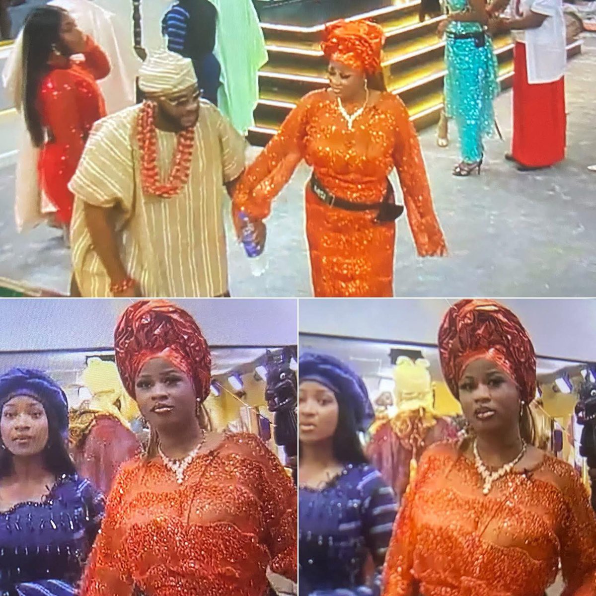 metronaija's tweet image. Photos of all  BBNaija housemates tonight 

They all look colourful representing the tribes in Nigeria.

Its Owambe Night

Its a thread

Who is the best dressed?