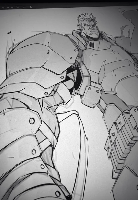 WIP Character warrior stuff! #characterdesign 