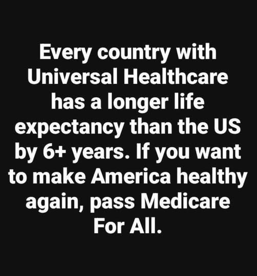 Make America Healthy Again.