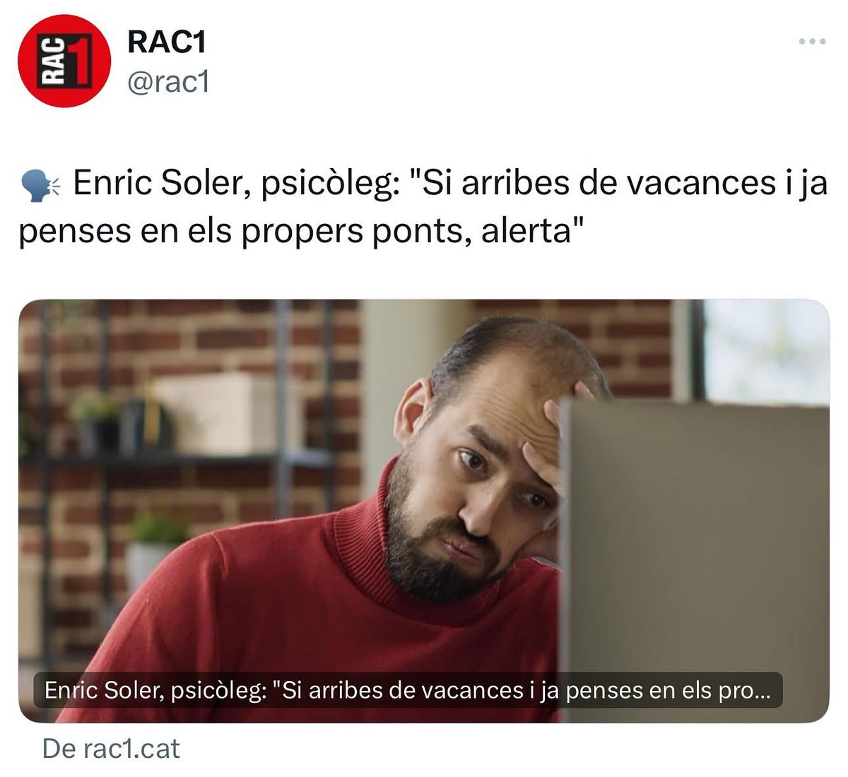 “Alerta”, diu 😭