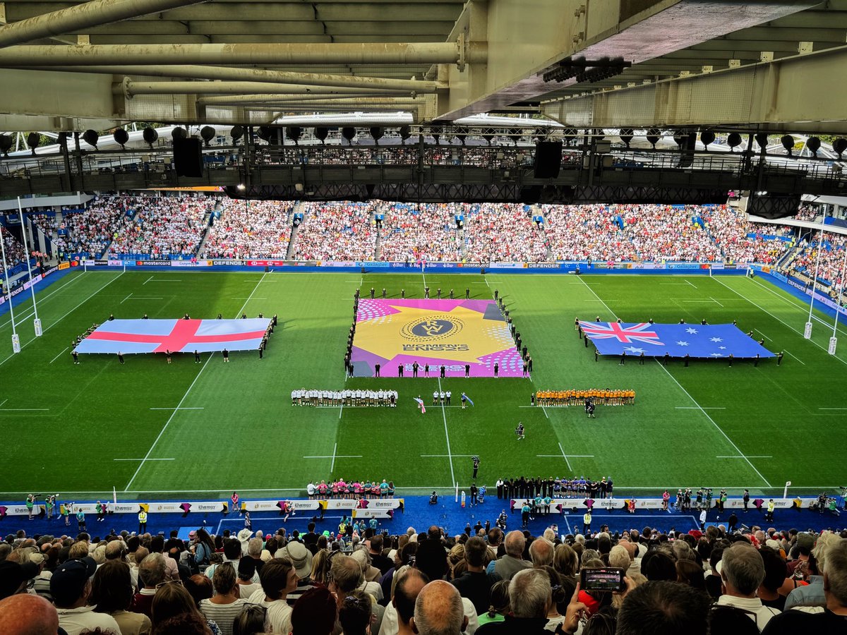 The atmosphere at the Women’s Rugby World Cup games has been a pleasure to witness. Brighton today had a SVNS party vibe but with the passion that comes with a World Cup. Every point and passage of play cheered to the rafters. First time &amp; seasoned spectators loving it #WRWC2025