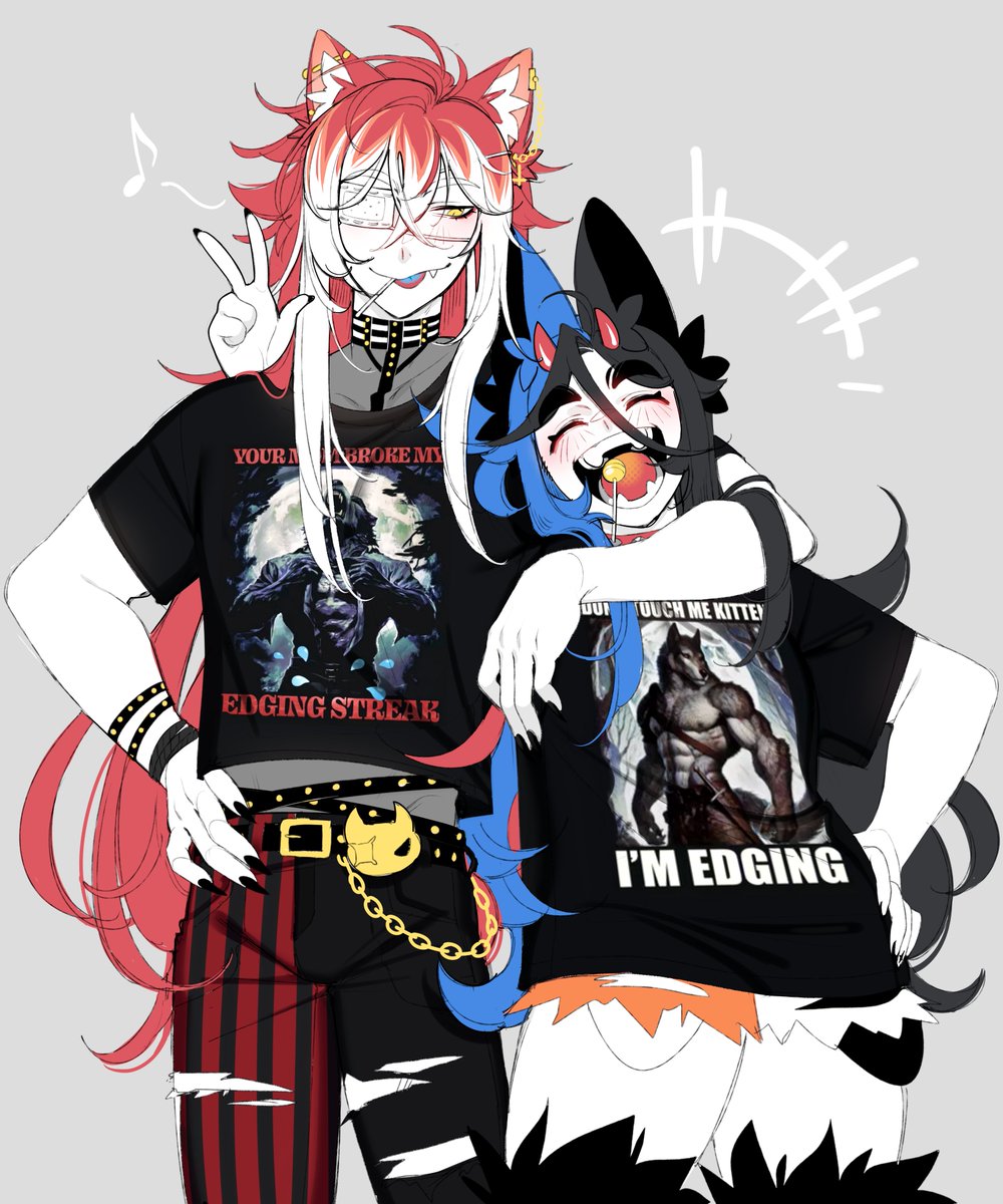 SkittlezJuice's tweet image. he said he'd only wear one if i wear the other✨😚