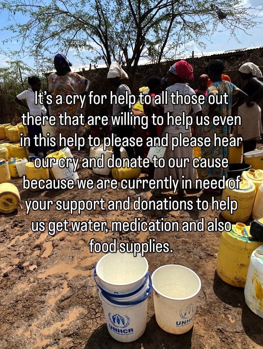 Shortage of water in the camp, we ask and  reach out to you our international friends and families to please spare anything you have to our survival here in the camp please help.