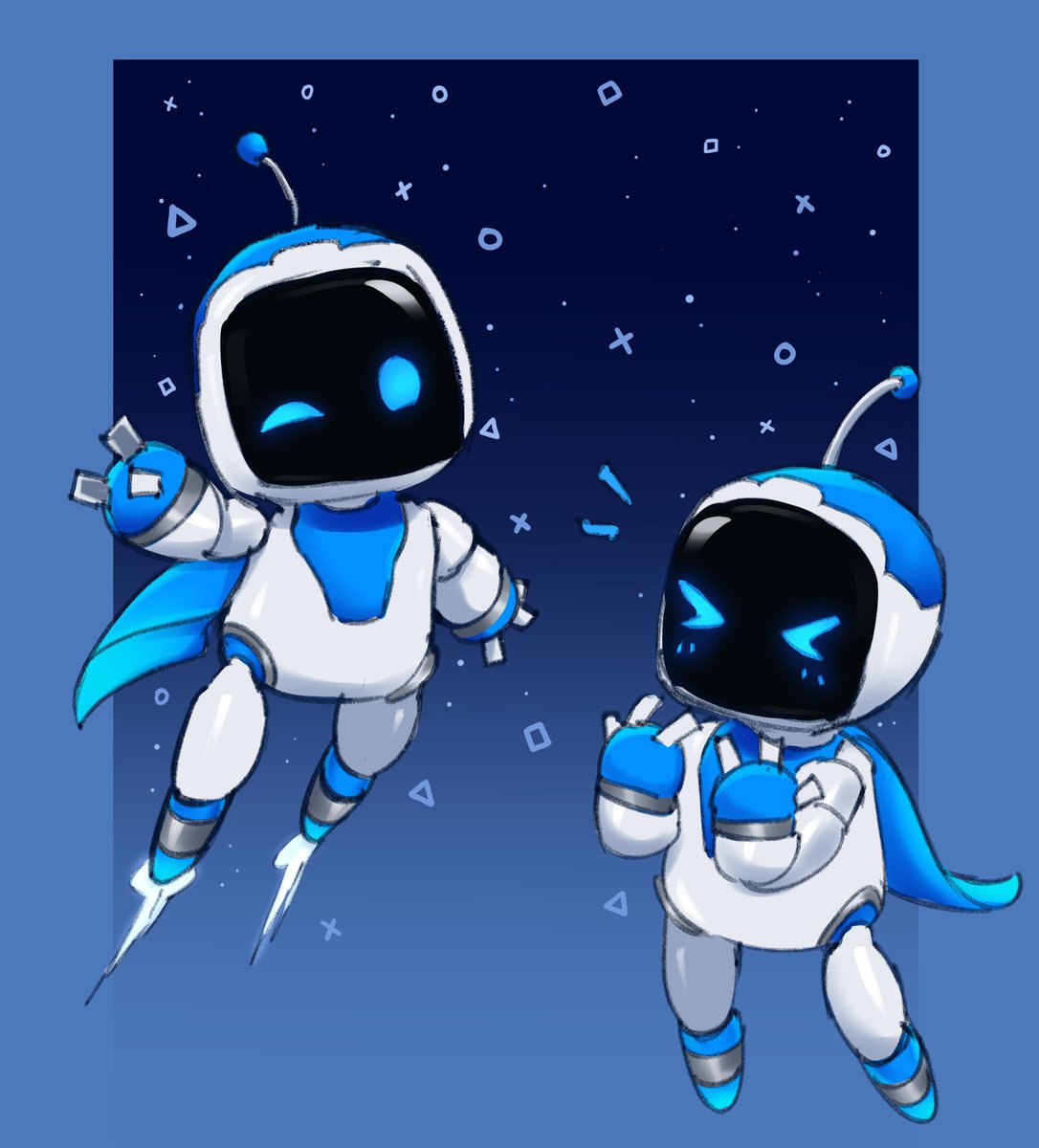 clearcursor's tweet image. Happy birthday Astro bot!! #Astrobot