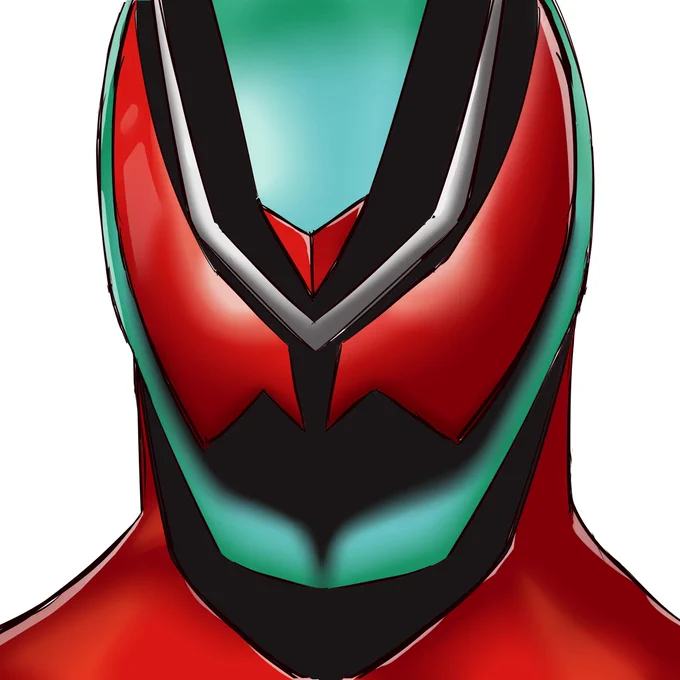 仮面ライダーゼッツが楽しみで落書きした!