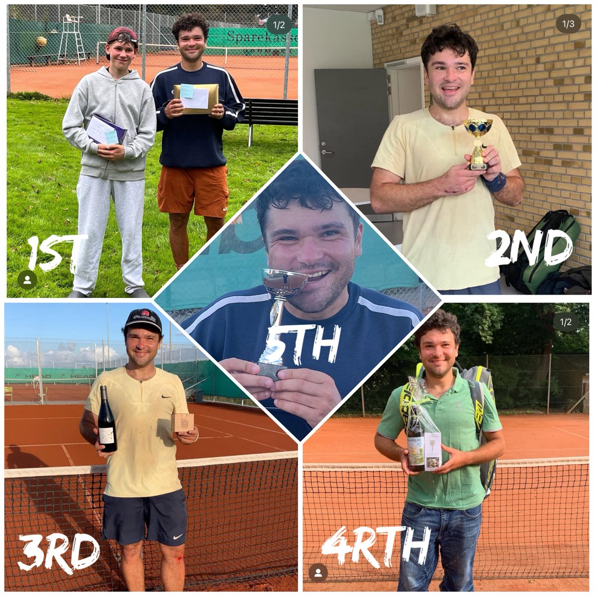 Vassili8's tweet photo. 5 Category 2 Titles in The House 🏆🤩🎾 https://t.co/wlXepwUN95