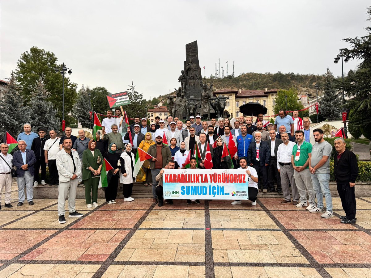 SESSİZLİĞE KARŞI YÜKSELEN SES 🇵🇸🇹🇷

Gazze’de dökülen her gözyaşı, bize adalet için yürüme sorumluluğu yüklüyor.
Bizler, zulme karşı suskun kalmayacağımızı; mazlumun yanında dimdik duracağımızı ilan ediyoruz.

SUMUD Gemisi yalnızca bir yolculuk değil; vicdanların direnişi,
