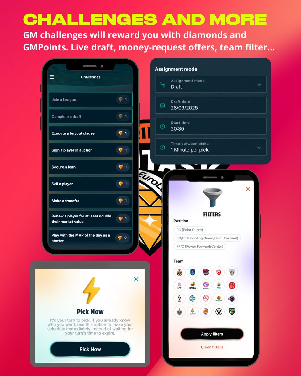 💎NEW UPDATES FOR THIS RING FANTASY SEASON!🍿👀

#RingFantasy #Basketball #Fantasy #DiamondEra #LevelUp #Gaming #RingFantasyEuroleague #JustTheGame