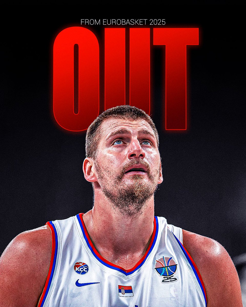 BasketNews_com's tweet image. UPSET OF THE CENTURY? 😱 FINLAND ELIMINATES NIKOLA JOKIC AND SERBIA FROM #EUROBASKET 2025 🤯