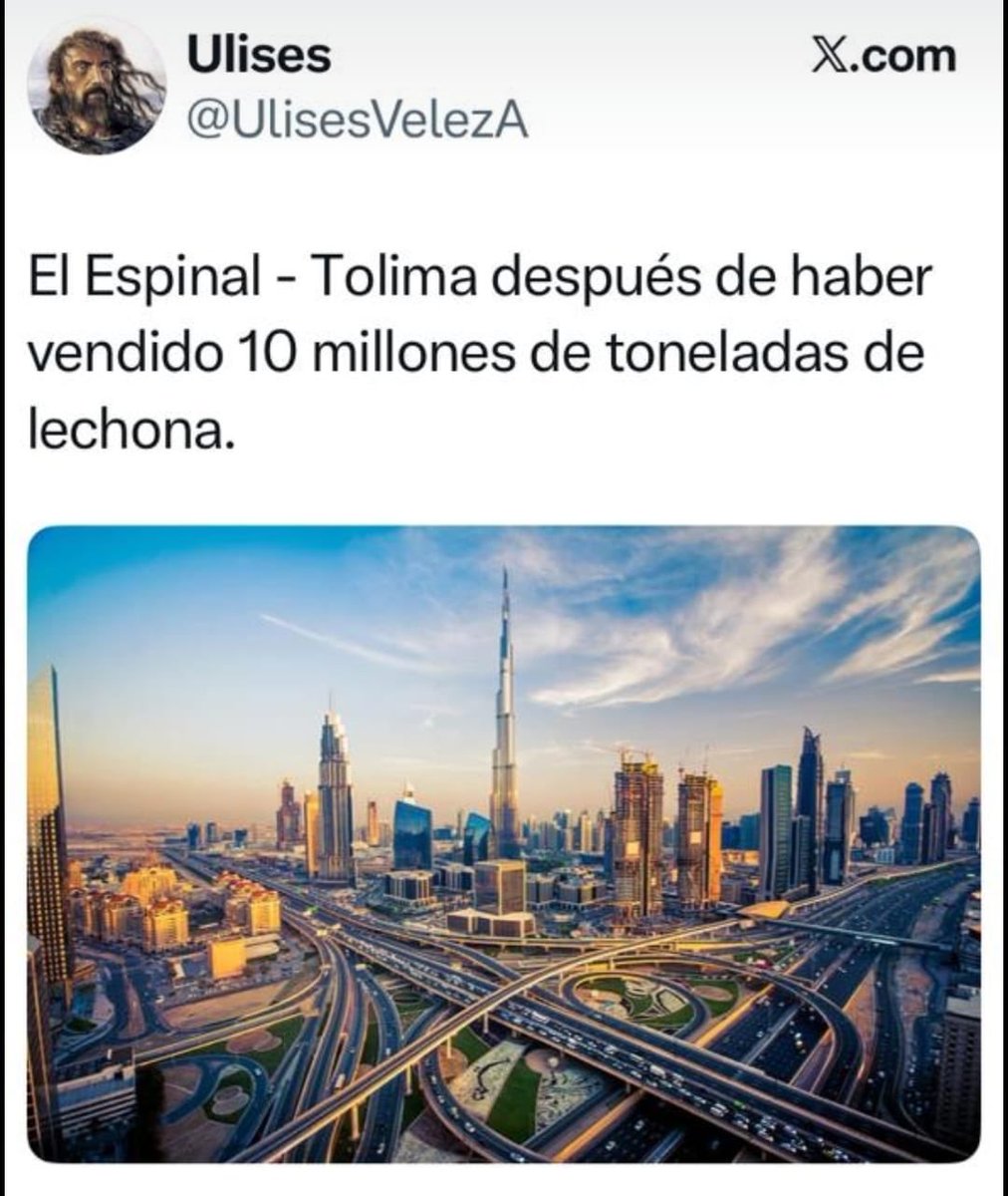 Lo que hay es lechona.