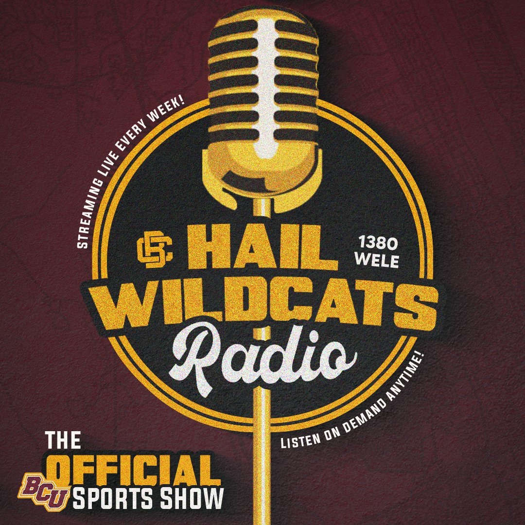 NEW #HWR is LIVE NOW!

FB week one recap, VB takes 2 of 3 on the road, and XC starts the season strong! Plus get set for B-CU at Miami and MORE!

LISTEN NOW! 
🎧 bcuathletics.com/podcasts

#𝙃𝙖𝙞𝙡𝙒𝙞𝙡𝙙𝙘𝙖𝙩𝙨 | #𝙋𝙧𝙚𝙮𝙏𝙤𝙜𝙚𝙩𝙝𝙚𝙧