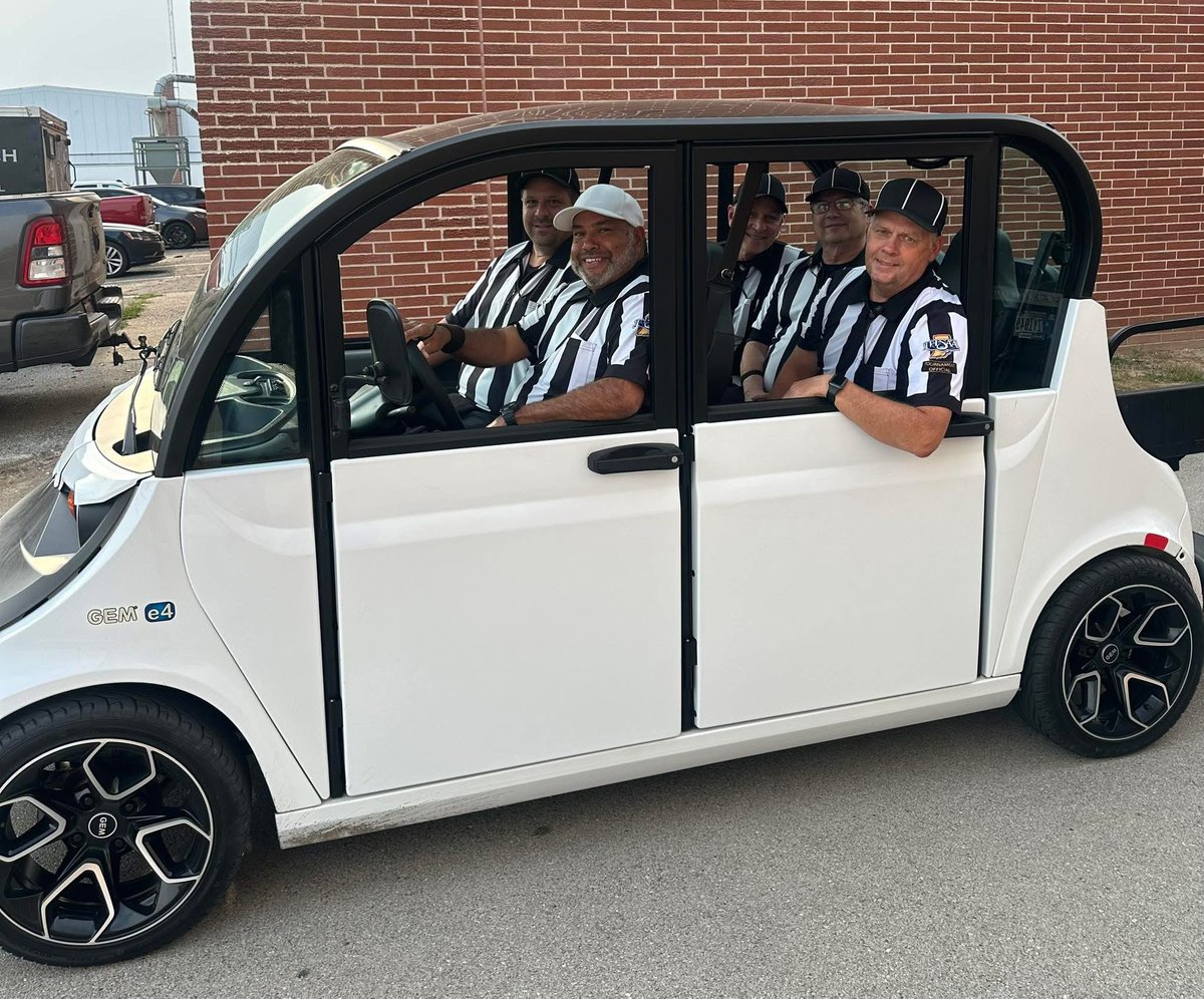 You never know how you will get to the field, but safe to say, we usually always get there! A little fun for one of our Lime City football crews! <a href="/IHSAA1/">IHSAA</a> <a href="/IHSAA1_Official/">Indiana High School Athletic Association Officials</a>