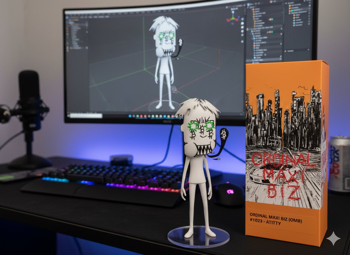 Making <a href="/atitty/"></a> ‘s OMB cause I knew that shit would look sick as a figurine. The good guys deserve some representation. Just need a way to make this prompt create a 3D print too. How do we get this started $figurine?