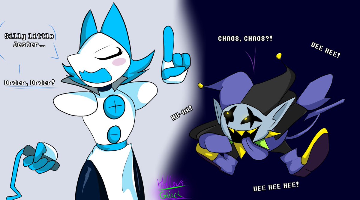 HollowsGlitch | the NO.1 Jevil Fan tweet media