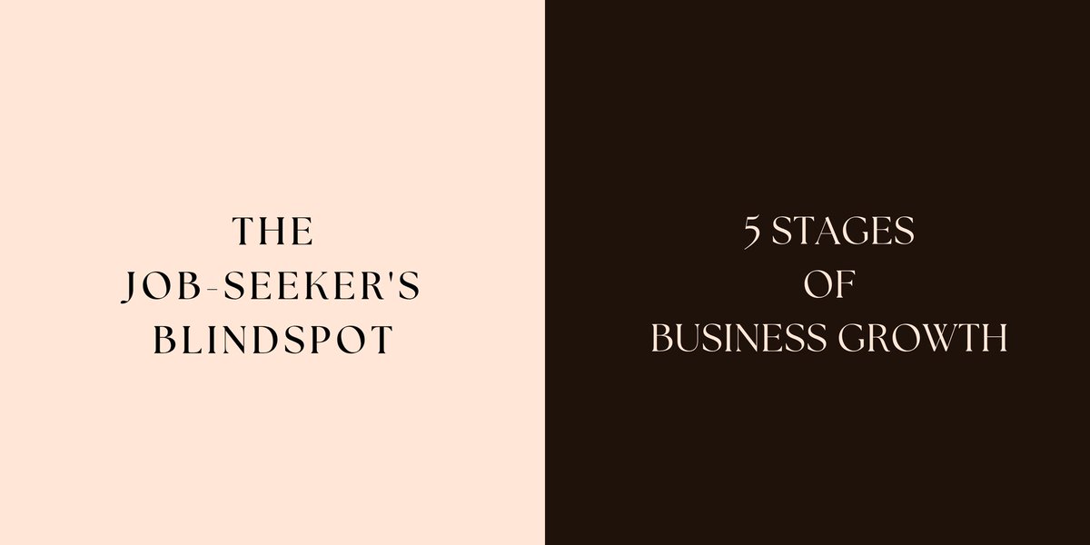 🔎 The Job-Seeker’s Blind Spot

Most web3 talents see job openings and rush to apply without asking: where’s this company in its growth cycle?

This is what you need to know ⬇️

📌 The 5 Stages of Business Growth

1. Startup (Egg stage)
→ Idea → MVP → chasing product-market
