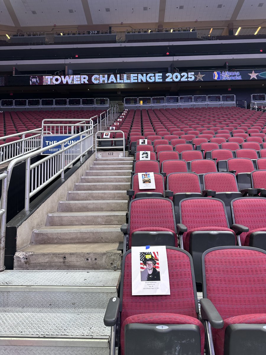 AlphaStim's tweet image. A humbling challenge to honor the heroes of 9/11 and the heroes who serve today. Alpha-Stim was proud to join Mindfit for Life today for the 9/11 #TowerChallenge benefiting the @100ClubAZ, which supports #firstresponders and their families in times of tragedy.