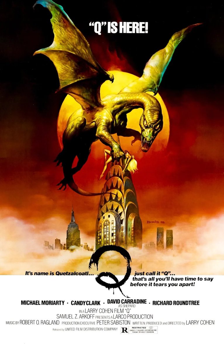 We continue our search. This time: Q The Winged Serpent. youtu.be/6r6LYmhT384?si…
