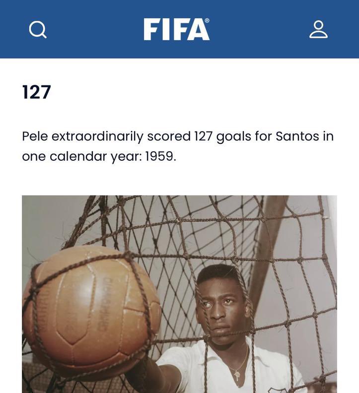 <a href="/UTDTrey/">(fan) Trey</a> Messi doesn’t really hold the record for most goals in a calendar year then, since FIFA doesn’t lie 👍