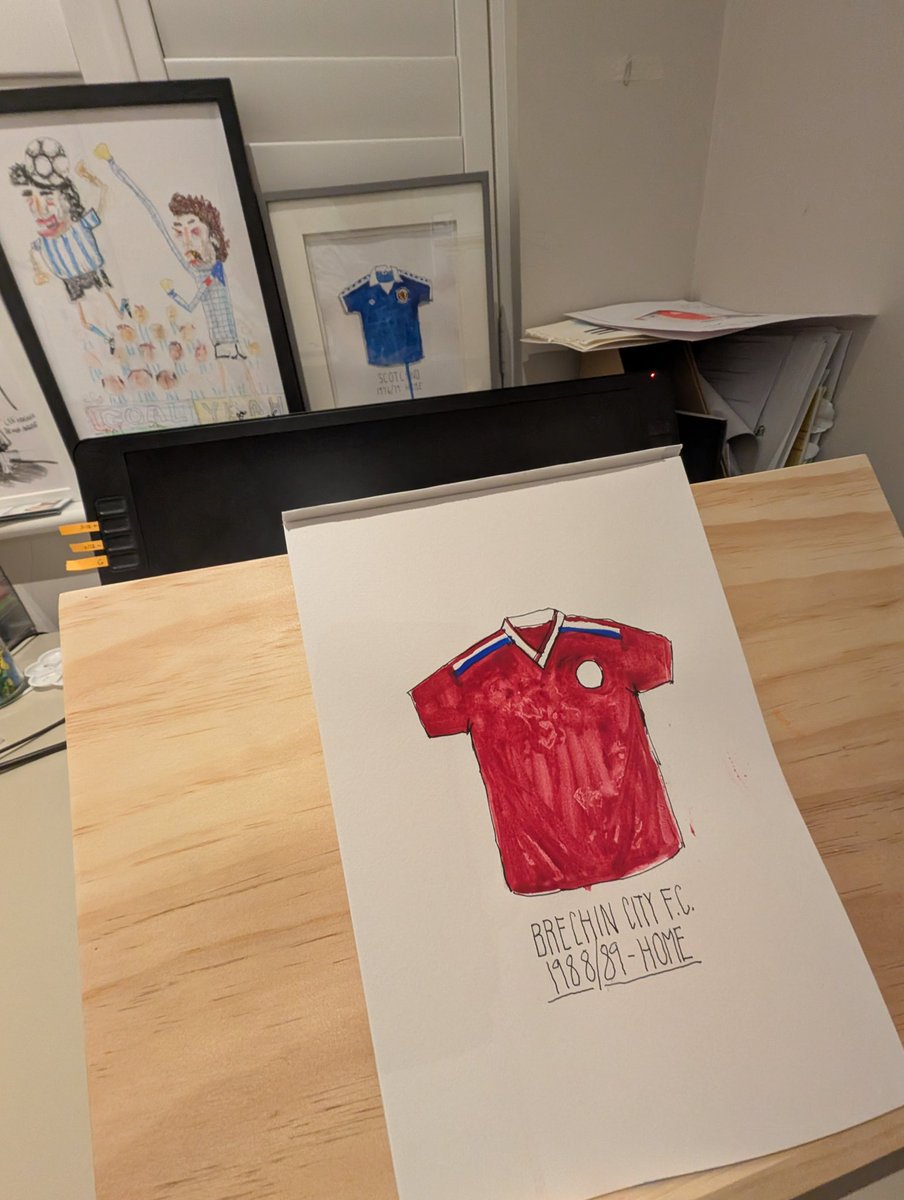 StadiumPrint's tweet photo. Currently working on another #classickit Brechin City 1988/89 with OCTO sponsor. https://t.co/zAMhYt9Udq