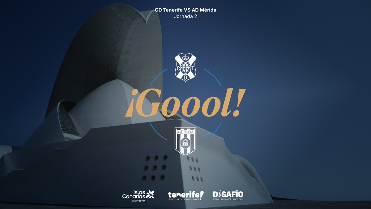 ⌚️ 72' | 3-0 | ¡𝑮𝑶𝑳, 𝑮𝑶𝑳, 𝑮𝑶𝑶𝑶𝑶𝑶𝑳𝑳𝑳𝑳𝑳 DEL #CDTenerife!

¡<a href="/gallegoenric/">Enric Gallego</a> remata de cabeza un gran centro de <a href="/noeeel9vd/">Noel Lopez</a> 💪!

#TenerifeMérida #PrimeraFederación #DiSAFÍO #LaBregaNosUne