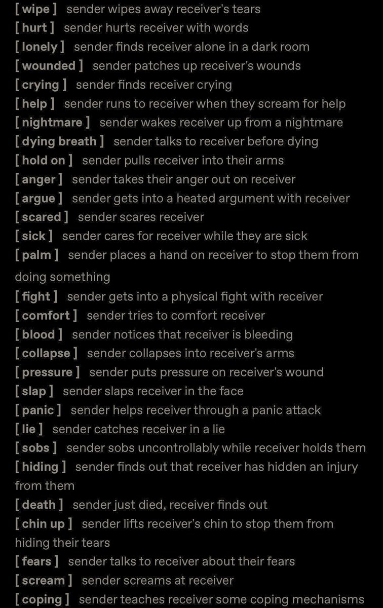 msicheals's tweet image. ᅠᅠᅠ⠀
⠀⠀⠀              𝗦𝗧𝗔𝗥𝗧𝗘𝗥 𝗖𝗔𝗟𝗟.

⸝⸝   heart  this  for  a  random  starter,   reply  if  you  want  a  specific  one.  ˚. ᵎᵎ
ᅠᅠᅠ⠀