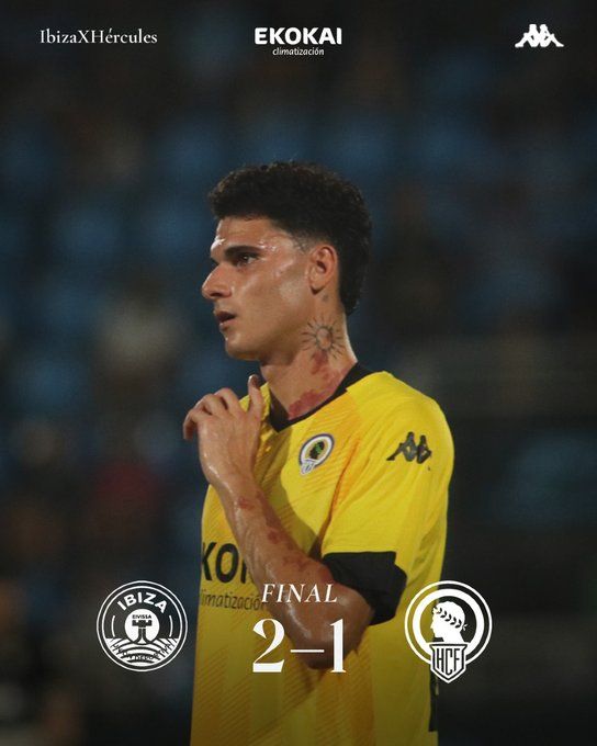 🔵  #HérculesCF

❌  Hércules suffers a defeat on Ibiza in their first away match of the season.