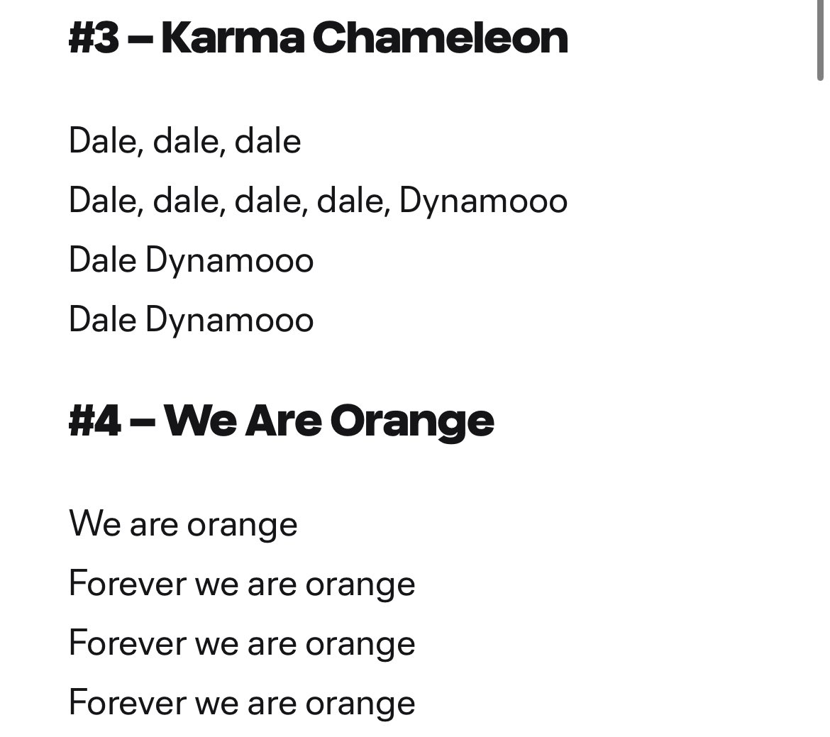 We will be trying a new system for chants tonight!  Check the numbers and lyrics and chant with us!

houstondynamofc.com/tickets/suppor…