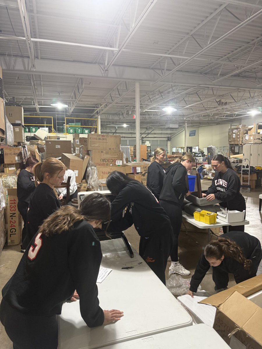 LewisSoftball's tweet photo. Had a great time helping @willcountyhabitat build some furniture 🪑🛠️ https://t.co/hFmNYgIz83