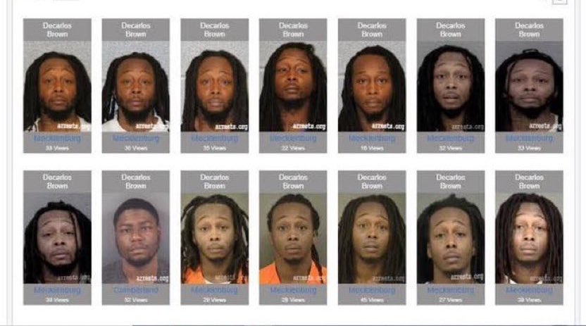 He had been arrested 14 times.