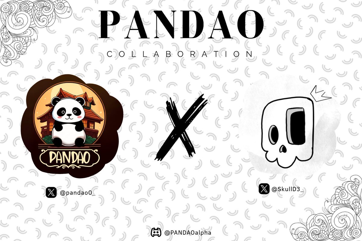 Exciting News! ✨
We’re beyond excited to join forces with 
<a href="/skulld3_/">Skulld3</a> 🐼

🔹 Price: TBA
🔹 Supply: TBA
🔹 Chain: ETH

Want a chance to secure your spot? 
Make sure to stay active in our Discord for WL opportunities!