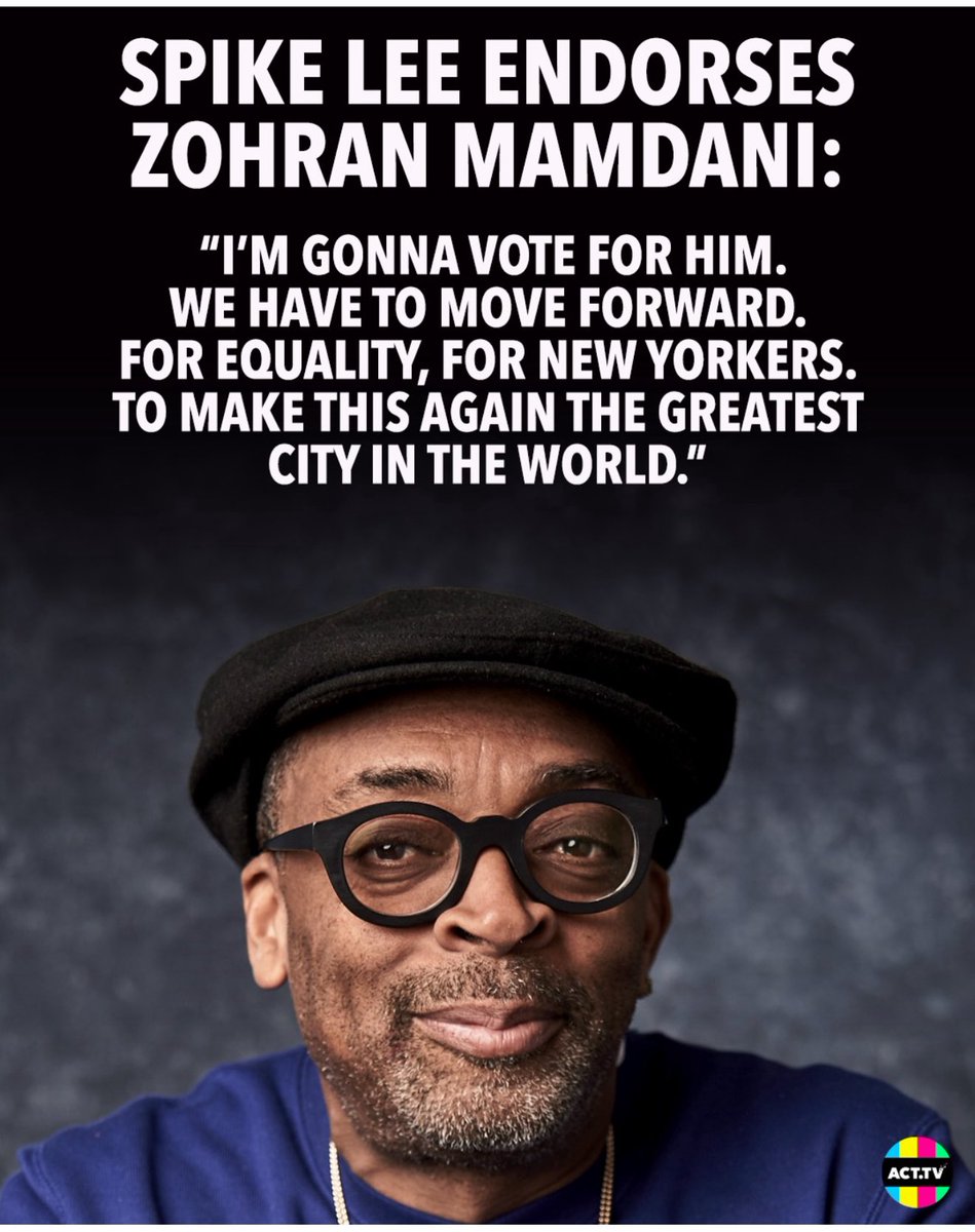 mixcom's tweet image. #SpikeLee #ZohranMamdani