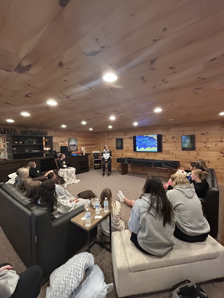 So grateful for our time with Coach Ramsey today during our team retreat. GREAT teams have GREAT teammates!