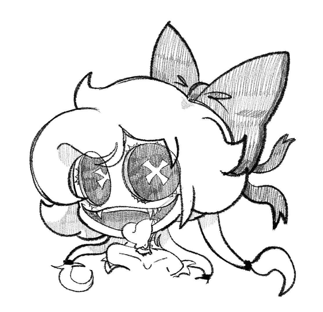 Vaprexn's tweet photo. The freak queen herself #murderdrones #mdcynessa #mdcyn #art https://t.co/CPokklzuGy