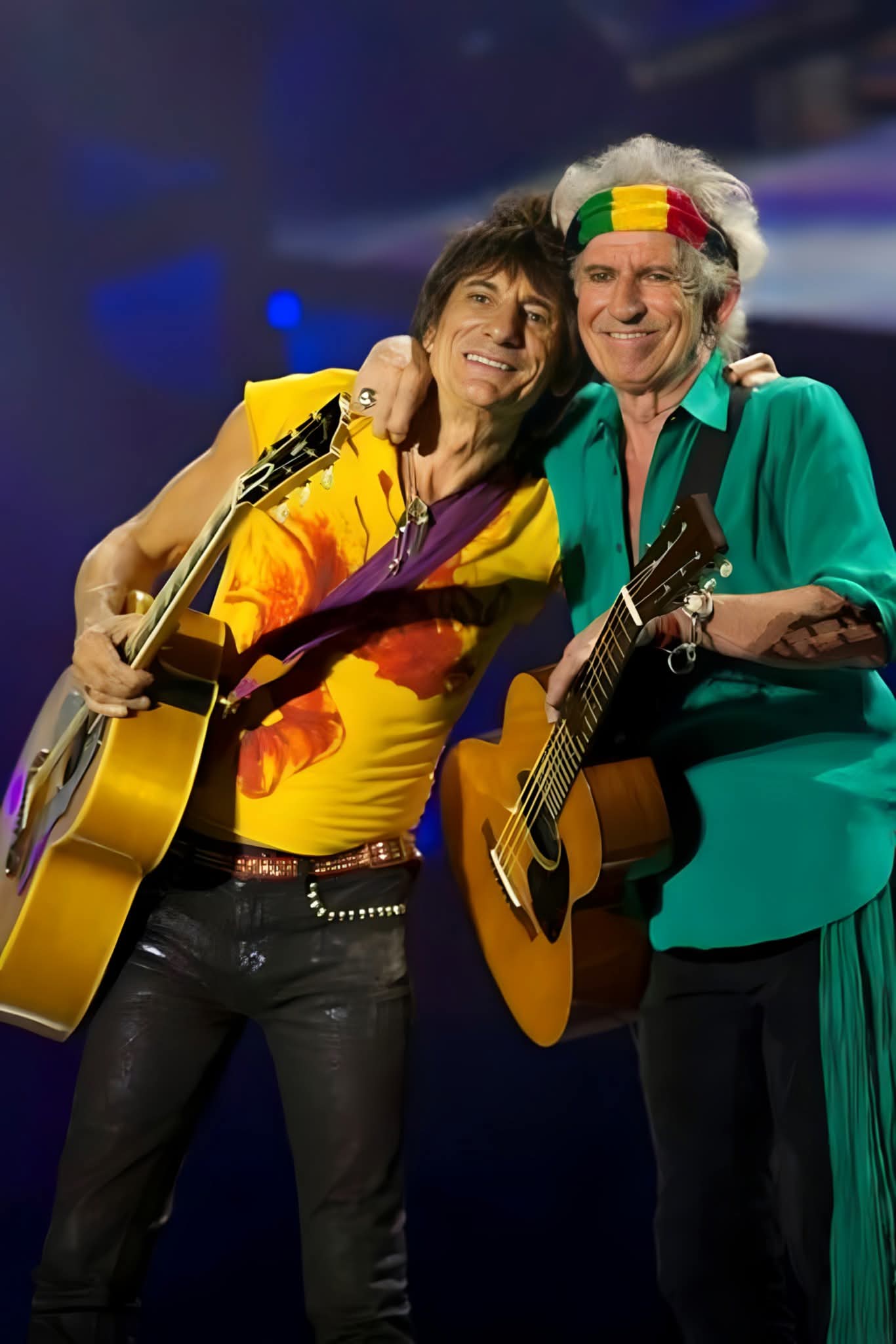 洋楽 RON WOOD & KEITH RICHARDS Keith Richards and Ronnie Wood, 1980 – LA MAISON REBELLE