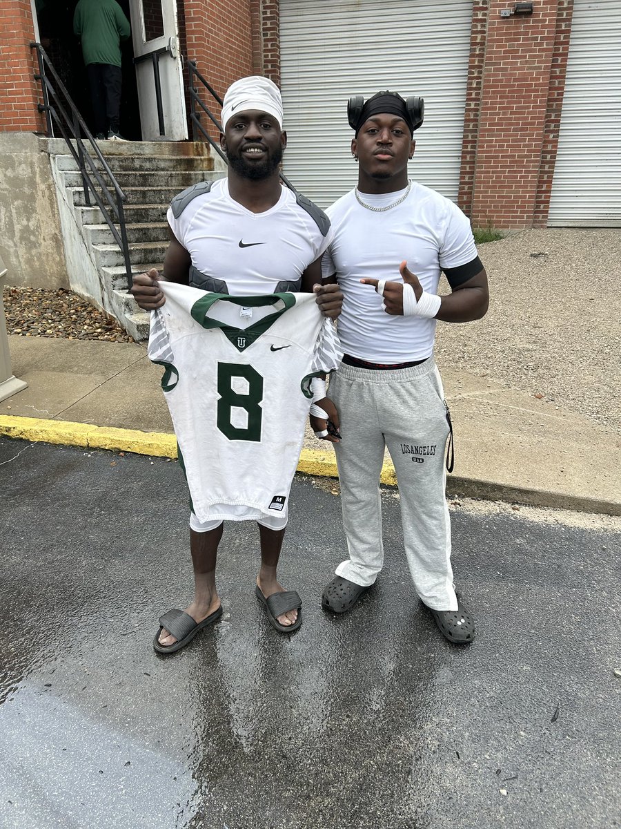 Two of my former players played against each other today… It was a pleasure to have been apart of their journey … proud of y’all ❕#SetTheStandard🔵⚔️