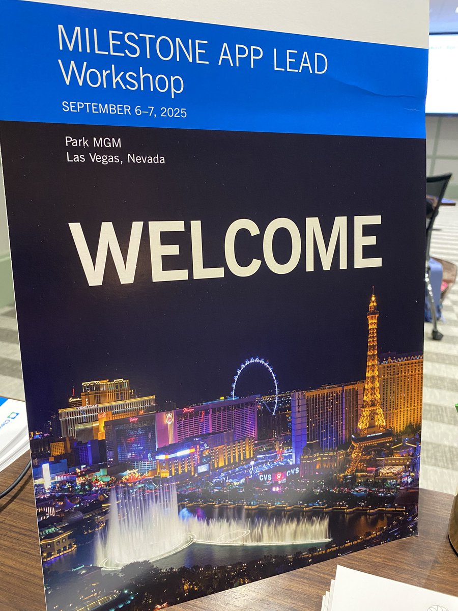 BristorCarrie's tweet photo. We’re kicking off the 1st annual MILESTONE APP LEAD Workshop in Las Vegas!
Welcome to the 2025 Leadership, Education, and Professional Development experience—
empowering GI APPs to lead in the IBD community.
#IBD #GIAPP #Leadership #MILESTONEIBD
@tinahamd @IBDBen https://t.co/j1LrRAPizA