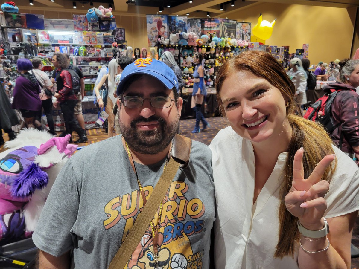 fanyetnot's tweet photo. Finally got to meet the amazing @morganlaure at Colossalcon East! It was great finally getting to add you to my Is this a Zombie, Assassination Classroom, Heavy Object, Interviews with Monster Girls, My First Girlfriend Is a Gal, and How Heavy Are the Dumbbells You Lift? posters! https://t.co/EnJGZxgpH6