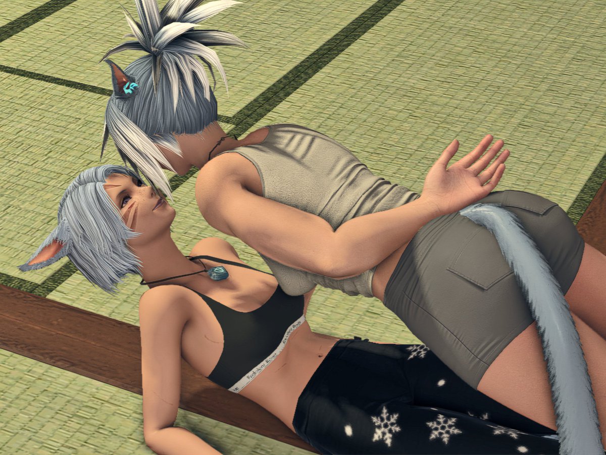 MaverynHB's tweet photo. Even someone as driven as @TheFistOfFrost needs a push to get going from time to time, and lucky for her, her wife always knows just how to help~
#GPOSERS #FFXIVScreenshot #FFXIVMoogle #FFXIVChaos #FFXIVMiqote #KAOS https://t.co/4Pw7MVQFsT