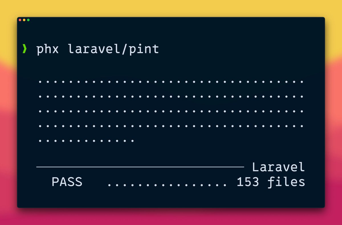 ashleyhindle's tweet image. Just built `npx` but for PHP, pretty cool 🔥 

Super easy to always run the latest PHP based apps &amp;amp; scripts - phx handles the installation, caching, and running 🤩