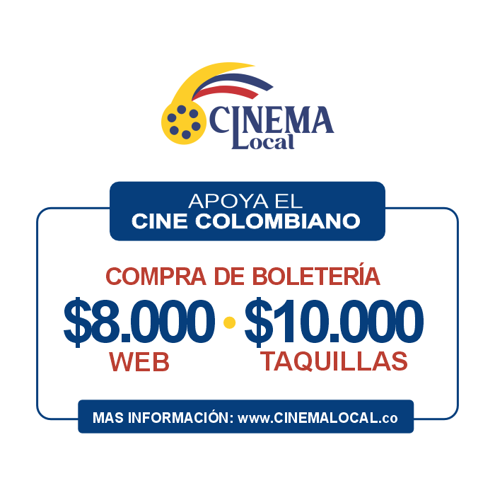 CinemaLocalCO's tweet photo. En CINEMA LOCAL apoyamos el cine colombiano porque nuestras historias importan. Entradas desde $8.000 online y $10.000 en taquilla. Compra en https://t.co/YAsjlIYP6w con Nequi, Daviplata, PSE, Efecty y más. #CineColombiano #CinemaLocal https://t.co/DTmpdy07s1