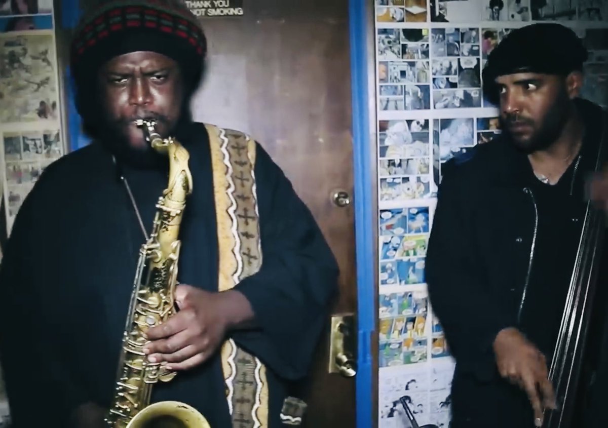 miles and kamasi yesterday / kamasi and miles 10 years ago.