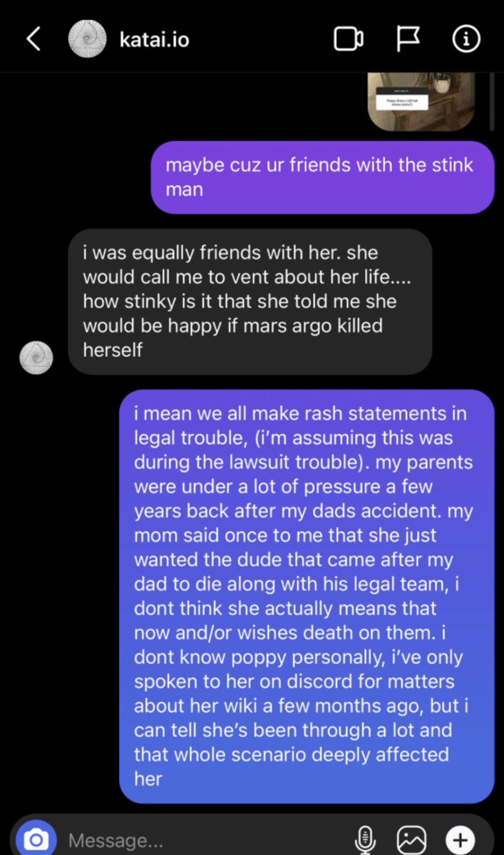 ad0zenroses's tweet photo. Poppy stole Mars Argo’s character with Titanic and kept it after him, mocked Mars in comments and chats saying she deserved to die, and also mocked her in Anything Like Me and an unreleased song.
https://t.co/26nos4hHa5
#poppy #thatpoppy #impoppy https://t.co/s0Yp2EN6Qp